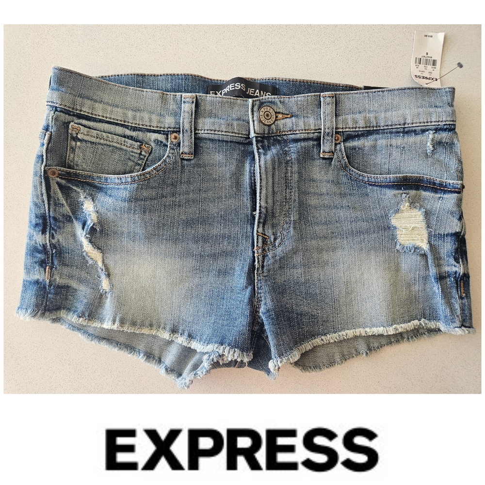 NWT Express MIA Denim Shorts